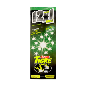 FOGUETE 12x1 TIROS FOGOS TIGRE 6 UNIDADES