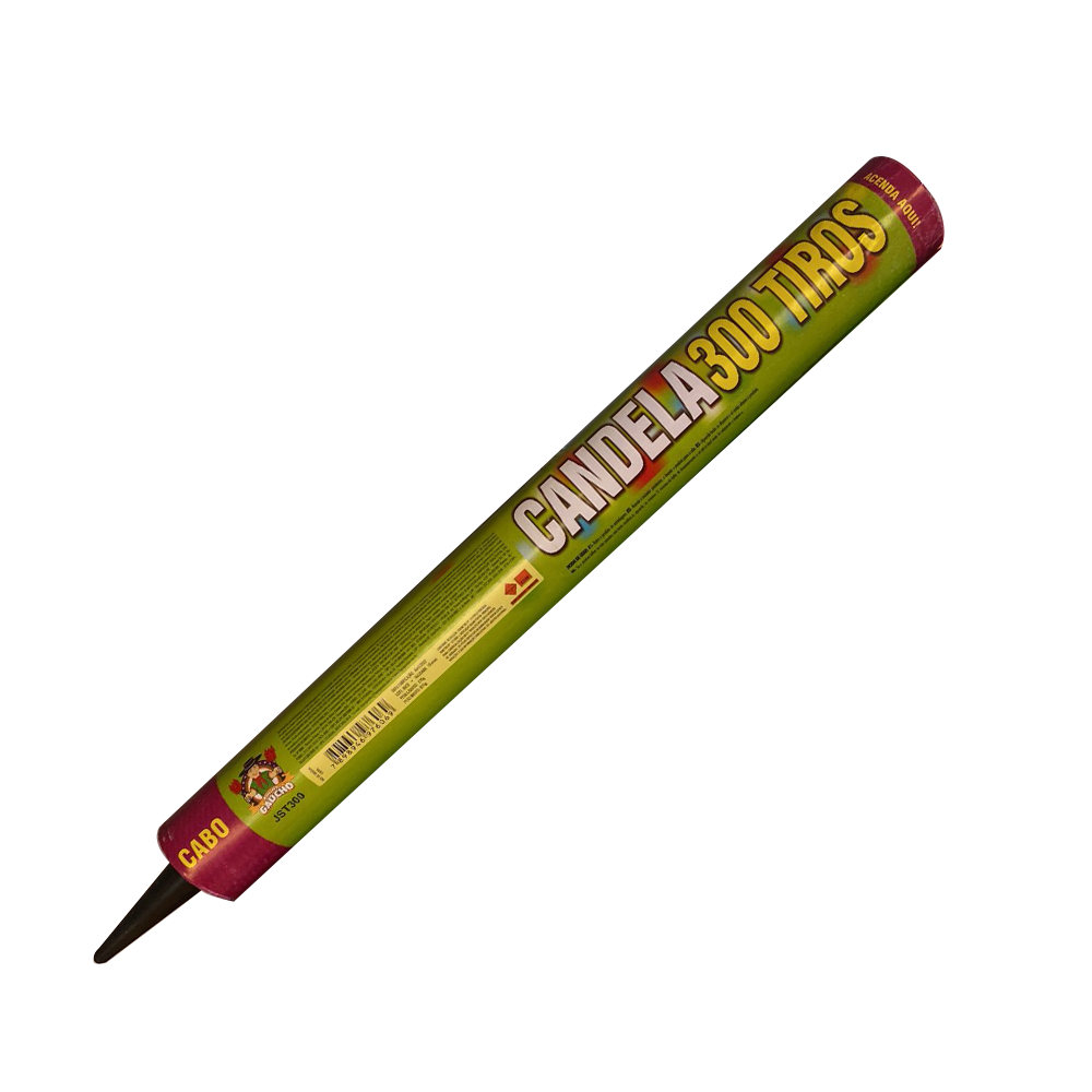 CANDELA 300 TIROS - FOGOS GAÚCHO
