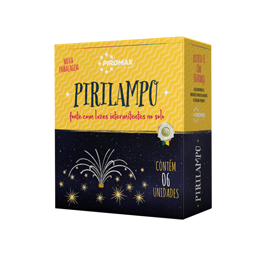 Pirilampo – Caixa com 06 unidades – Fogos Piromax