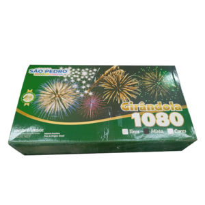 Girândola 1080 tiros / versão mista - Fogos São Pedro