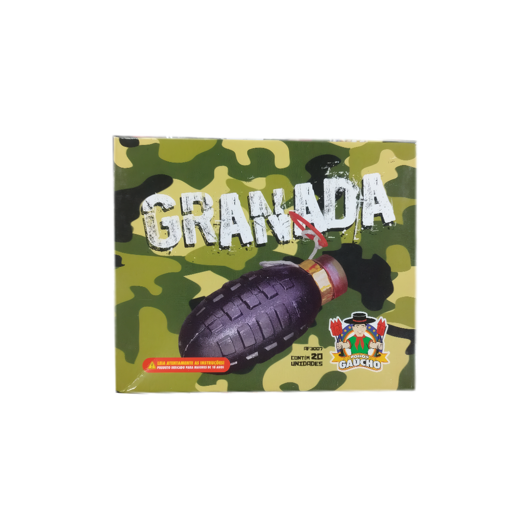 GRANADA DE PUXAR COM 20 - FOGOS GAÚCHO