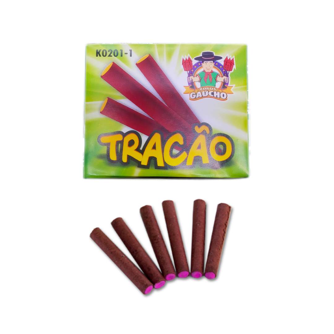 TRACÃO 1 TIRO 01 UNIDADE - FOGOS GAÚCHO