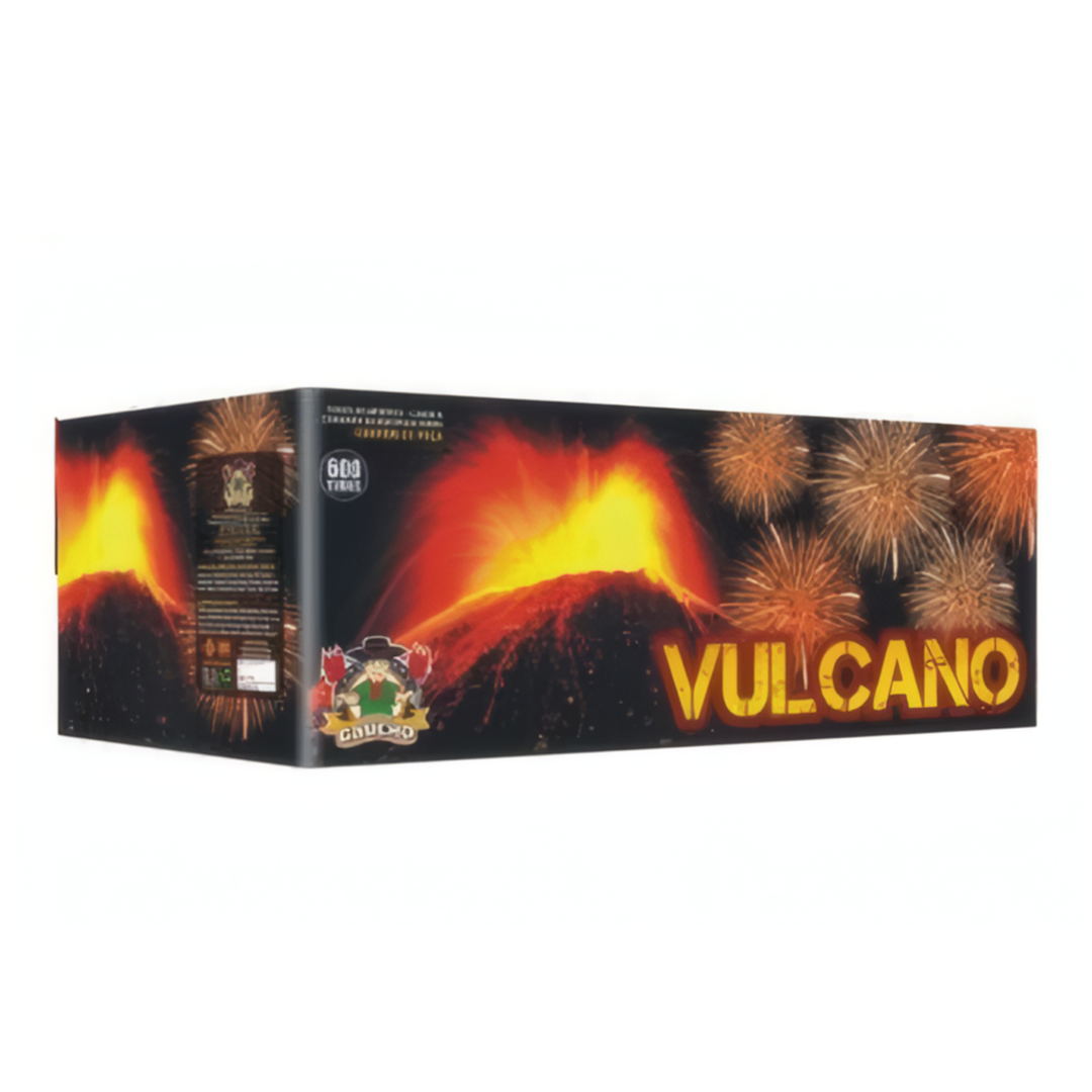 Torta Vulcano 300 tubos - Fogos Gaúcho