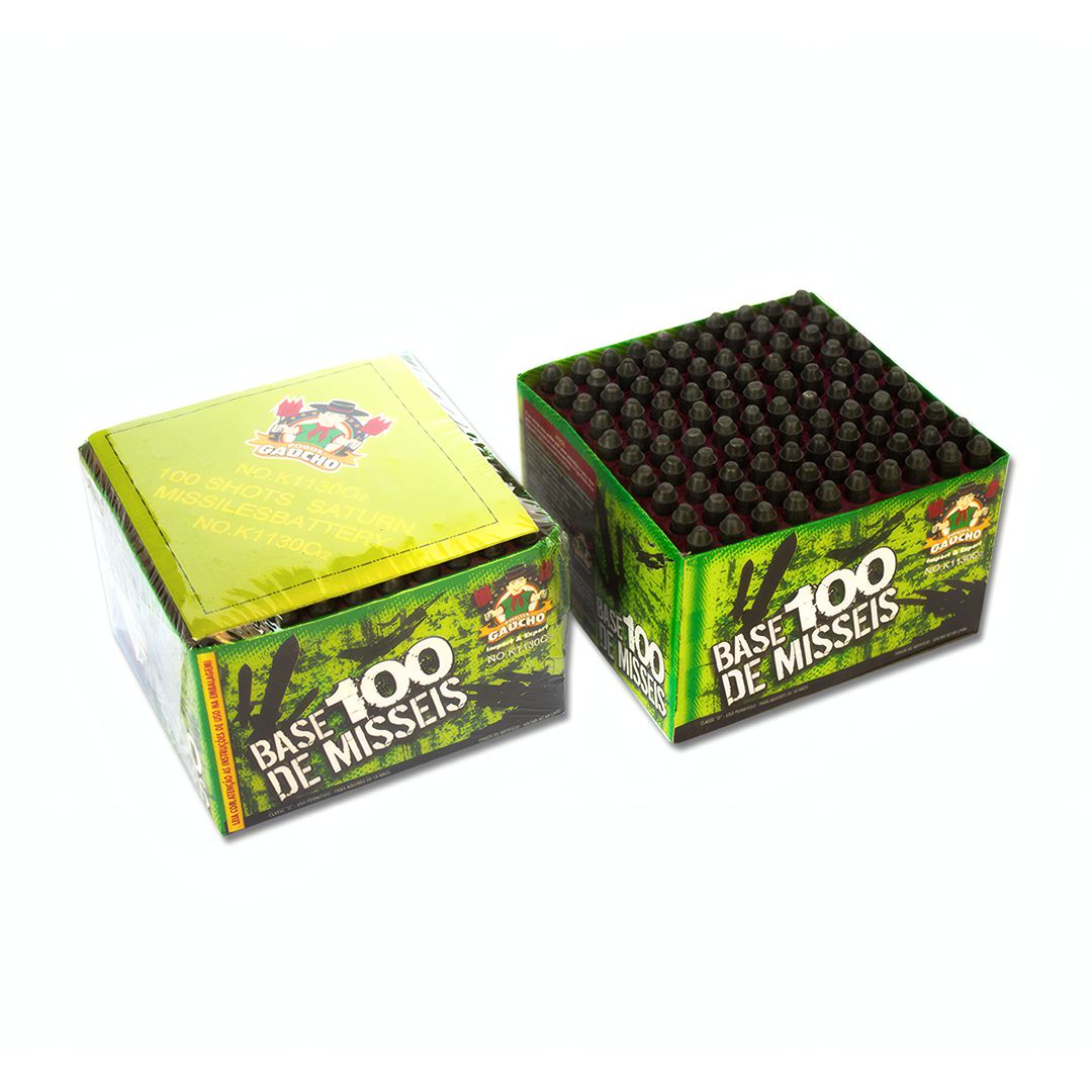 BASE DE MÍSSEIS 100 APITOS - FOGOS GAÚCHO