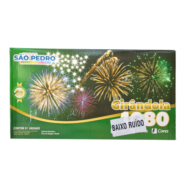 GIRÂNDOLA 1080 BAIXO RUÍDO - FOGOS SÃO PEDRO
