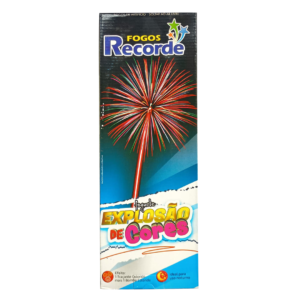 FOGUETE EXPLOSÃO DE CORES - FOGOS RECORDE