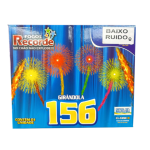GIRÂNDOLA 156 BAIXO RUÍDO - FOGOS RECORDE