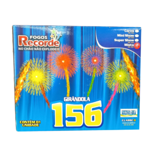 GIRÂNDOLA 156 MISTA - FOGOS RECORDE