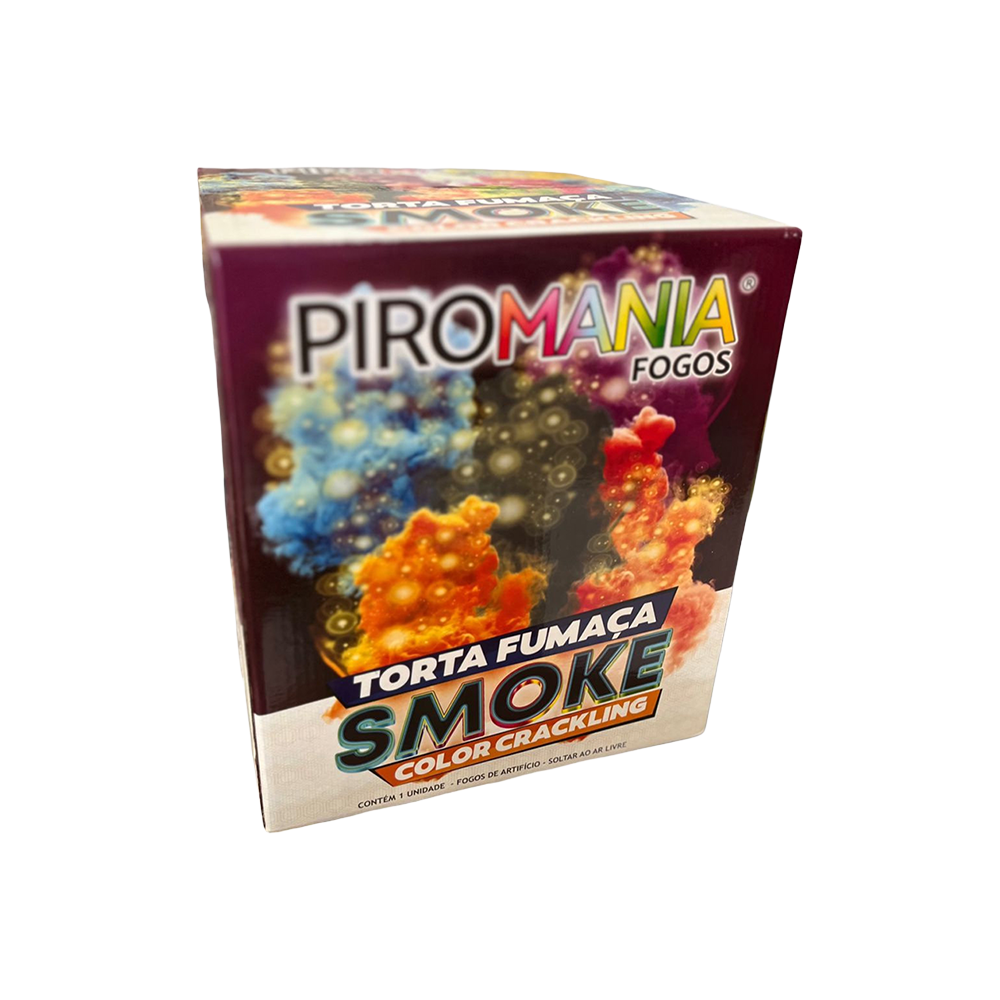 TORTA DE FUMAÇA SMOKE - 25 TUBOS - PIROMANIA