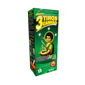 FOGUETE 3 TIROS CANHAO - PIROMANIA